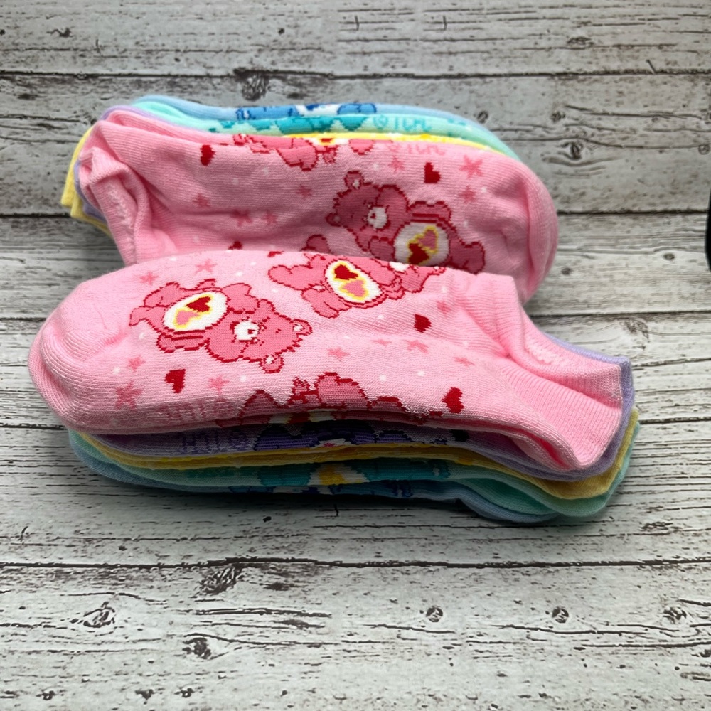 Care Bears socks 5pack NWT